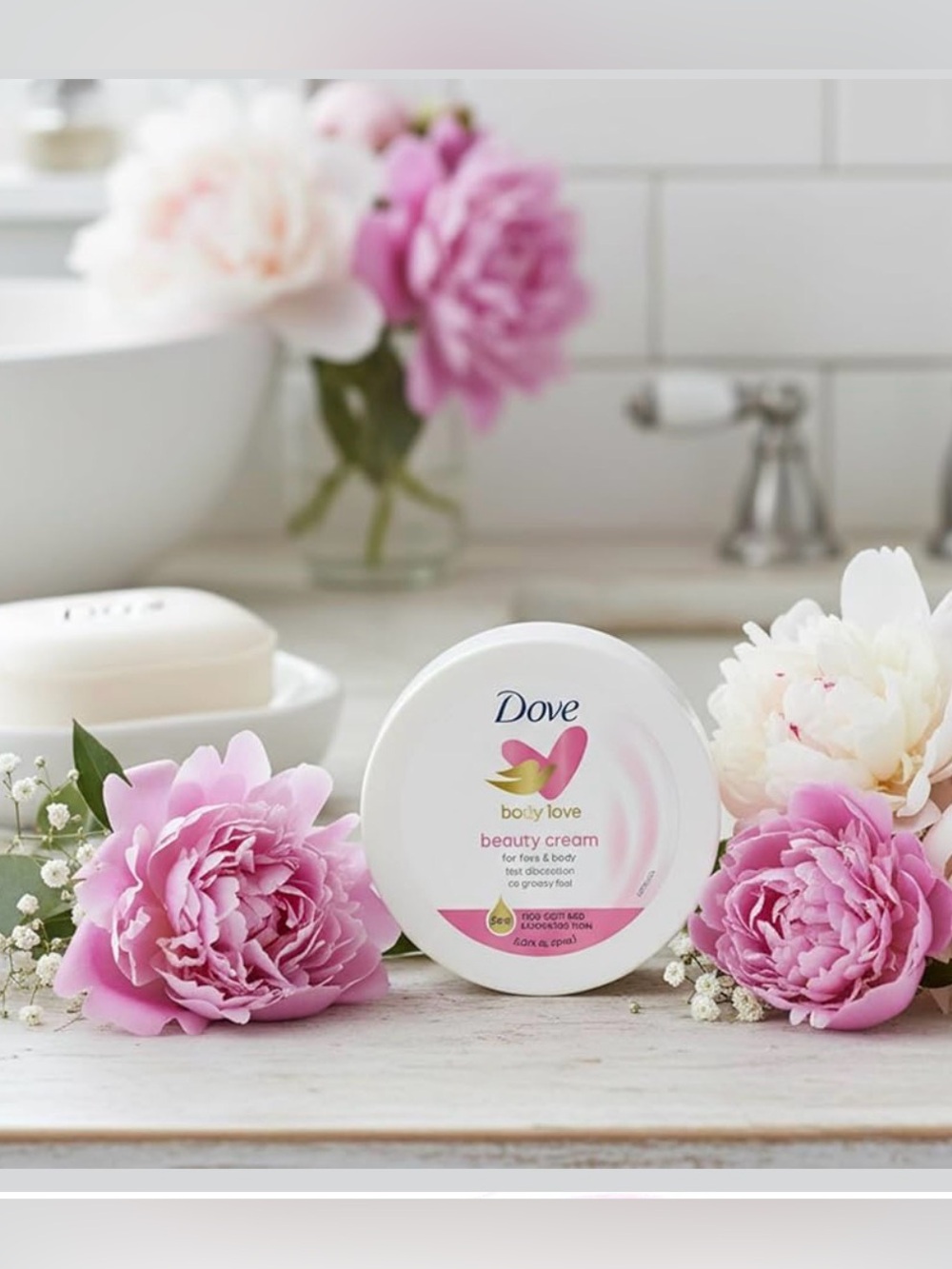 Dove Beauty Cream for face and body (Pack of 12)
